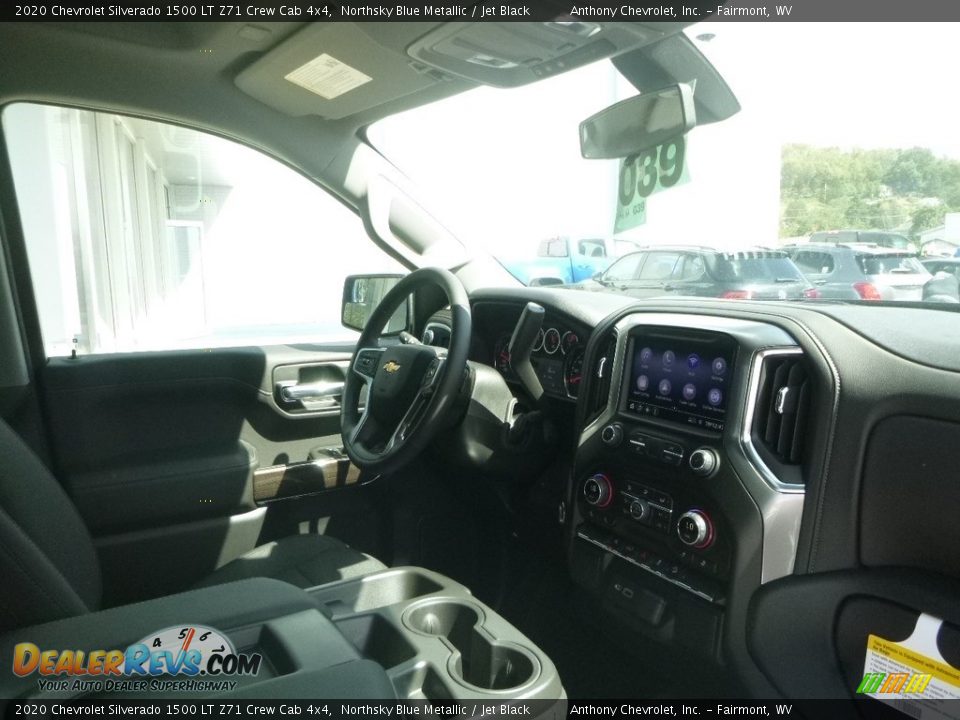 2020 Chevrolet Silverado 1500 LT Z71 Crew Cab 4x4 Northsky Blue Metallic / Jet Black Photo #4