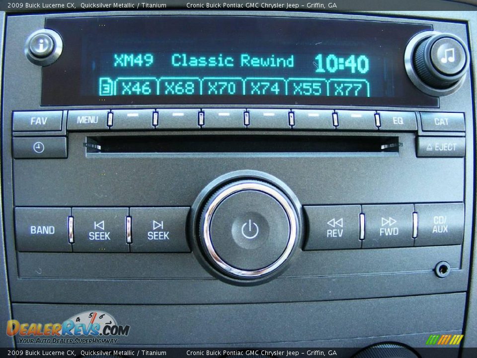 2009 Buick Lucerne CX Quicksilver Metallic / Titanium Photo #23