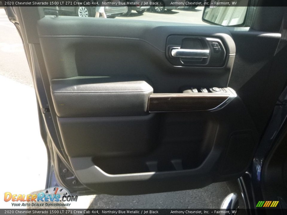 2020 Chevrolet Silverado 1500 LT Z71 Crew Cab 4x4 Northsky Blue Metallic / Jet Black Photo #15