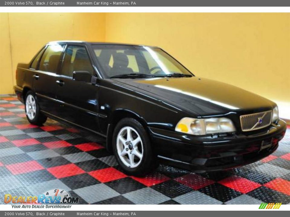 2000 Volvo S70 Black / Graphite Photo #1