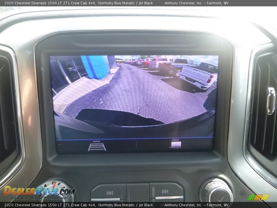 2020 Chevrolet Silverado 1500 LT Z71 Crew Cab 4x4 Northsky Blue Metallic / Jet Black Photo #18
