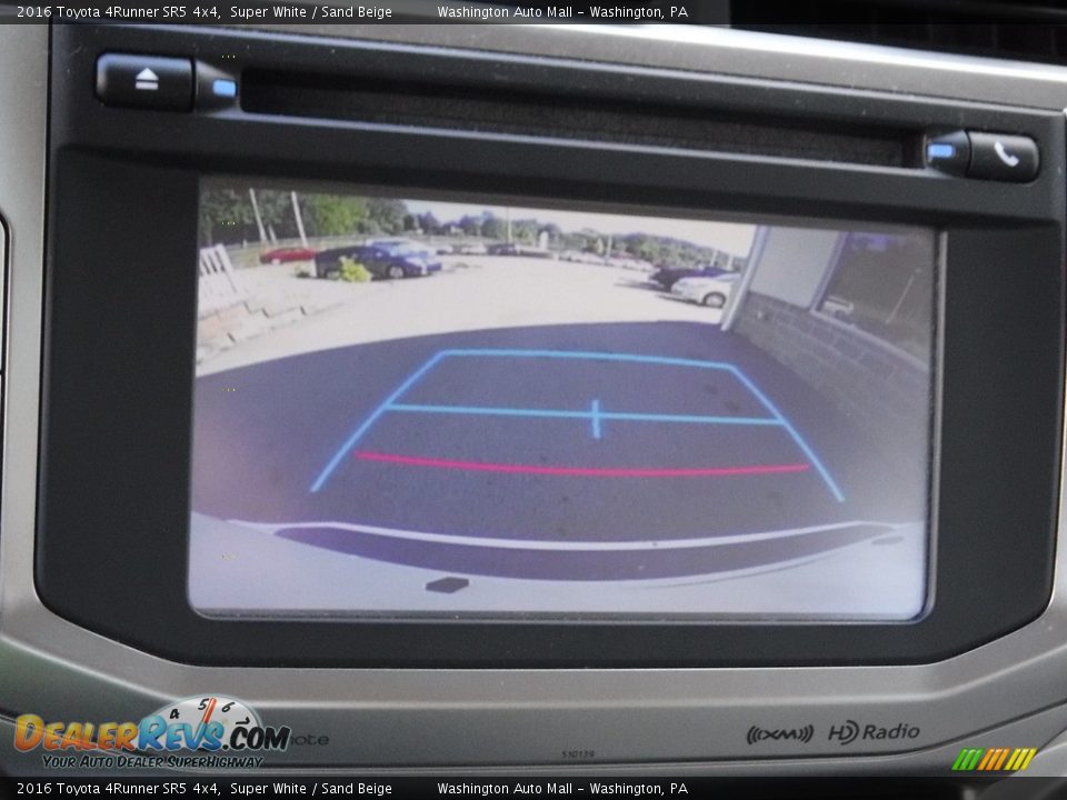 2016 Toyota 4Runner SR5 4x4 Super White / Sand Beige Photo #18