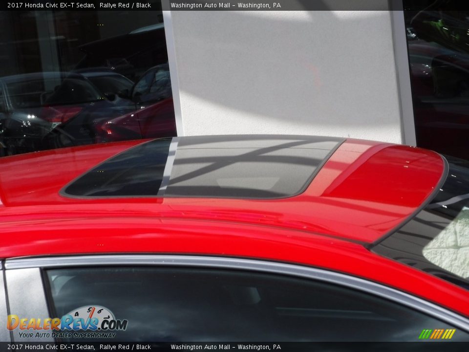 2017 Honda Civic EX-T Sedan Rallye Red / Black Photo #4
