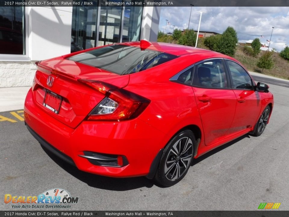 2017 Honda Civic EX-T Sedan Rallye Red / Black Photo #9