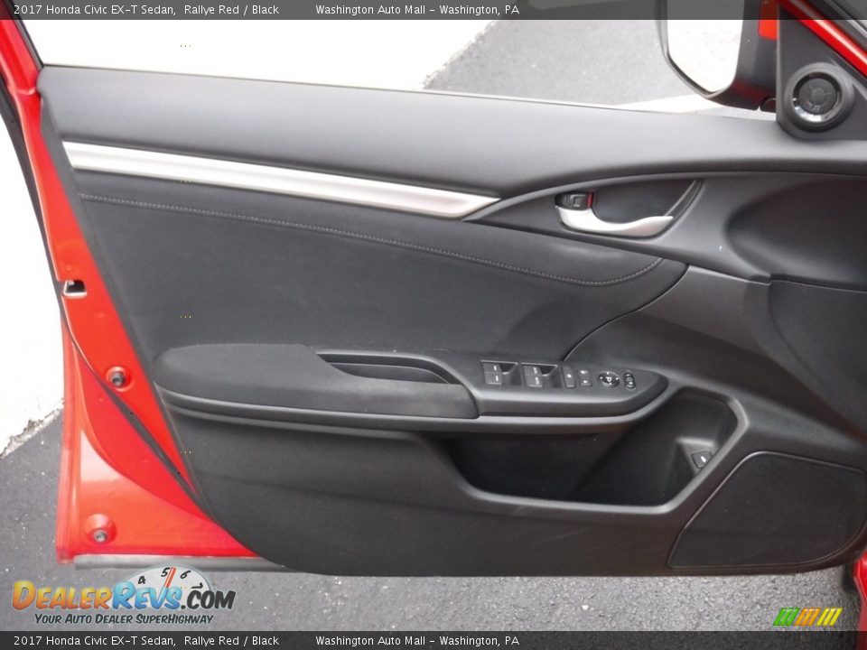 2017 Honda Civic EX-T Sedan Rallye Red / Black Photo #12