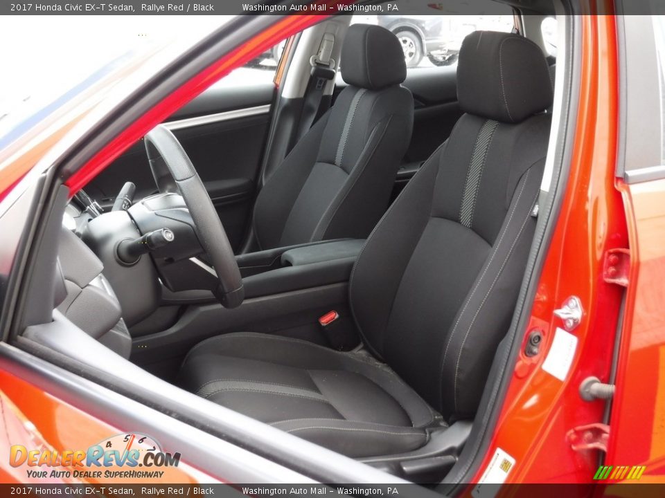 2017 Honda Civic EX-T Sedan Rallye Red / Black Photo #13