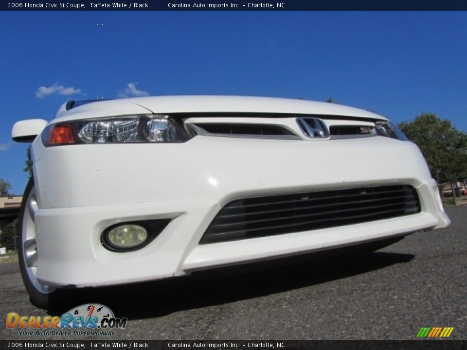 2006 Honda Civic Si Coupe Taffeta White / Black Photo #1