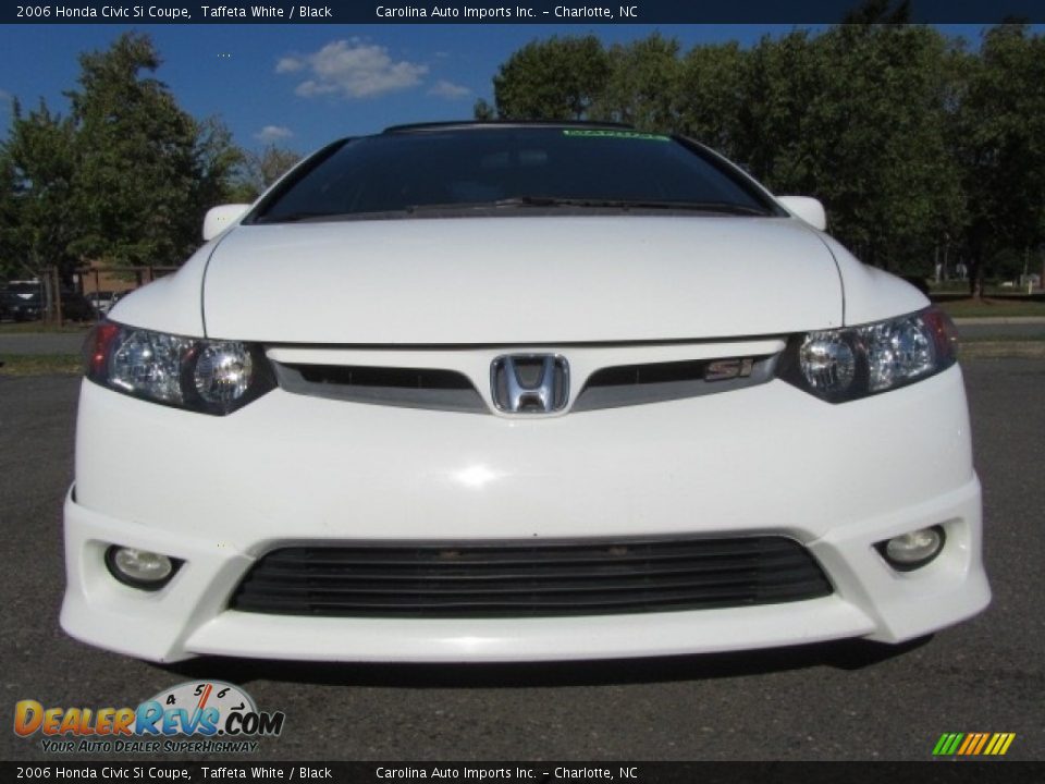 2006 Honda Civic Si Coupe Taffeta White / Black Photo #4