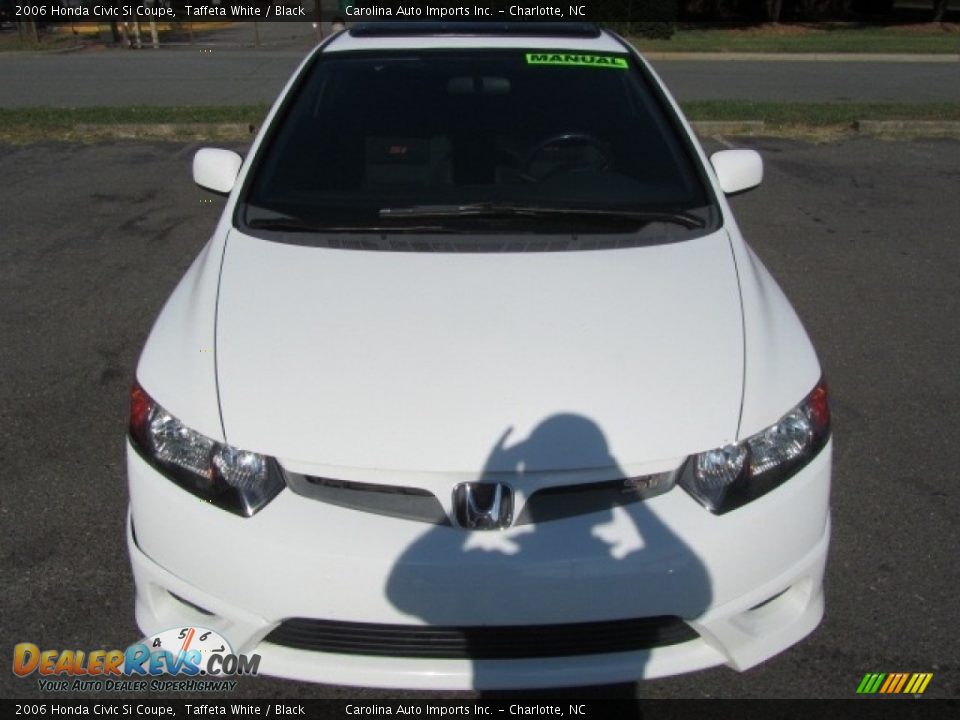 2006 Honda Civic Si Coupe Taffeta White / Black Photo #5