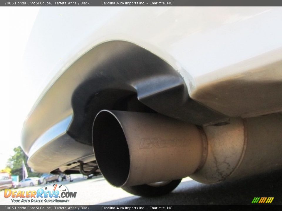 2006 Honda Civic Si Coupe Taffeta White / Black Photo #12