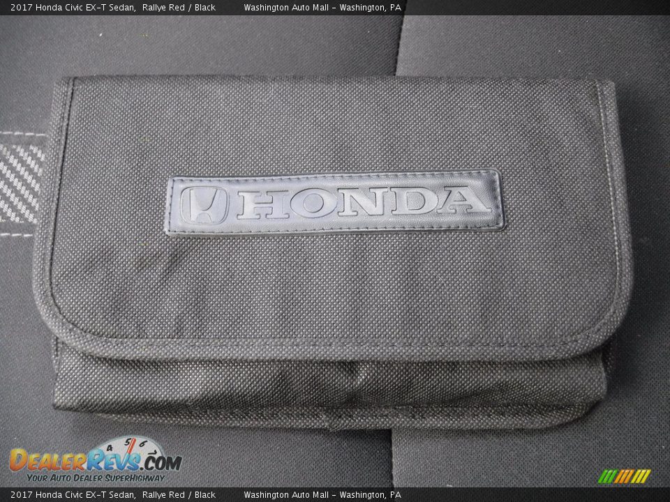 2017 Honda Civic EX-T Sedan Rallye Red / Black Photo #22