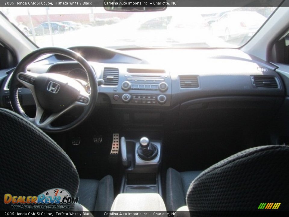2006 Honda Civic Si Coupe Taffeta White / Black Photo #14