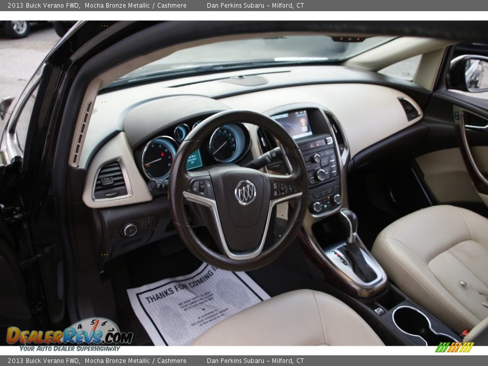 2013 Buick Verano FWD Mocha Bronze Metallic / Cashmere Photo #10
