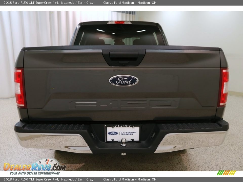 2018 Ford F150 XLT SuperCrew 4x4 Magnetic / Earth Gray Photo #17