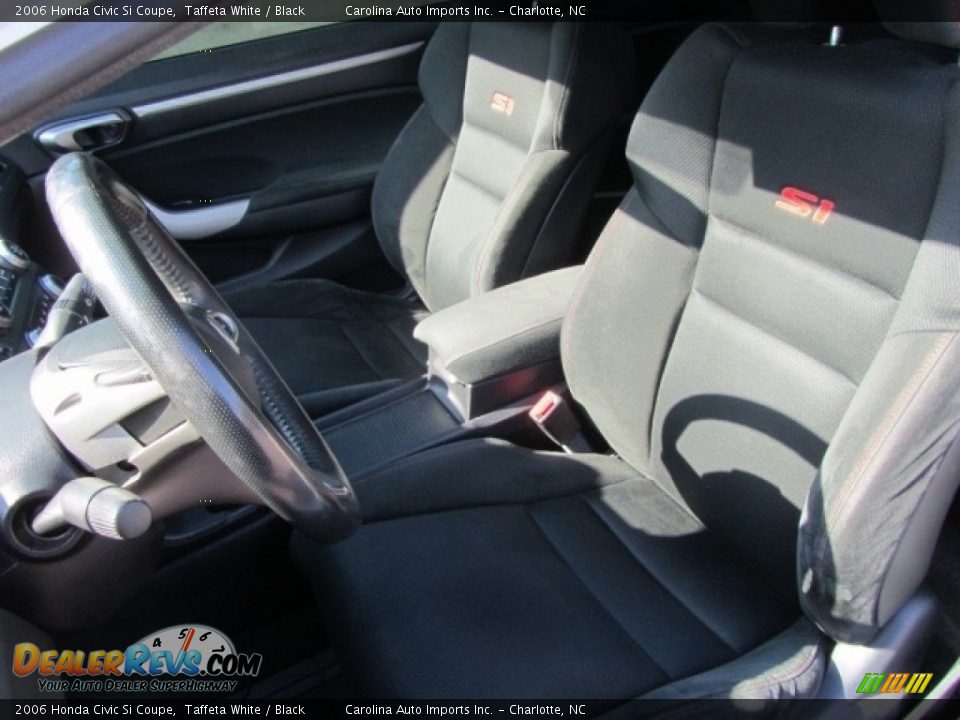 2006 Honda Civic Si Coupe Taffeta White / Black Photo #19