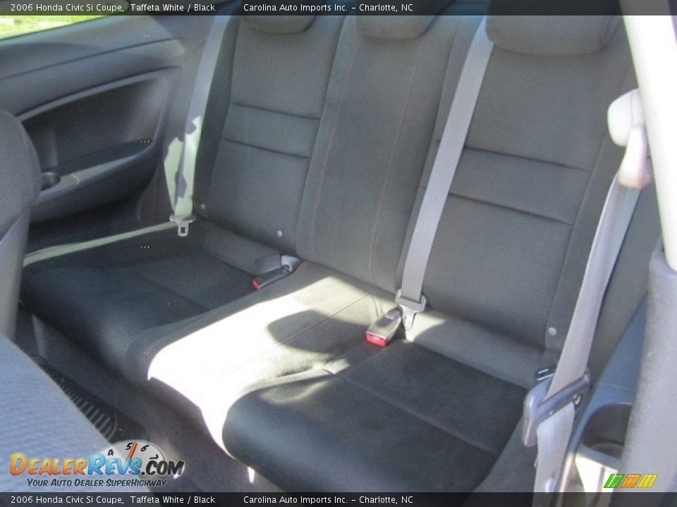 2006 Honda Civic Si Coupe Taffeta White / Black Photo #20