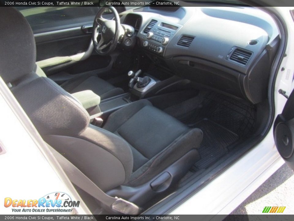 2006 Honda Civic Si Coupe Taffeta White / Black Photo #22