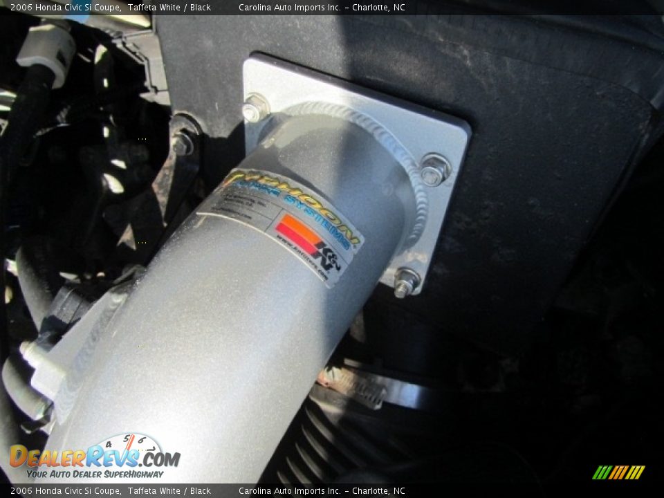 2006 Honda Civic Si Coupe Taffeta White / Black Photo #26