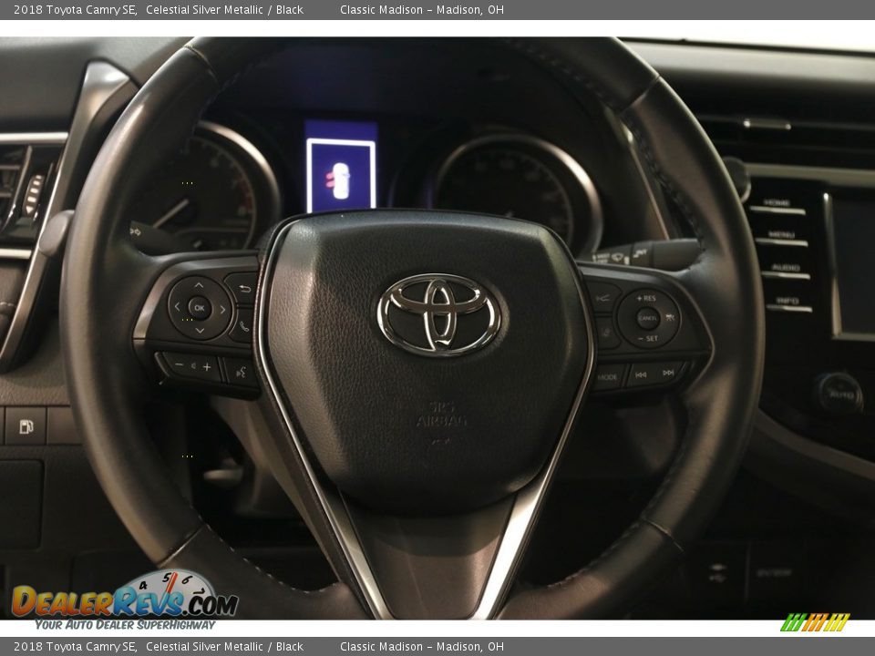 2018 Toyota Camry SE Celestial Silver Metallic / Black Photo #7