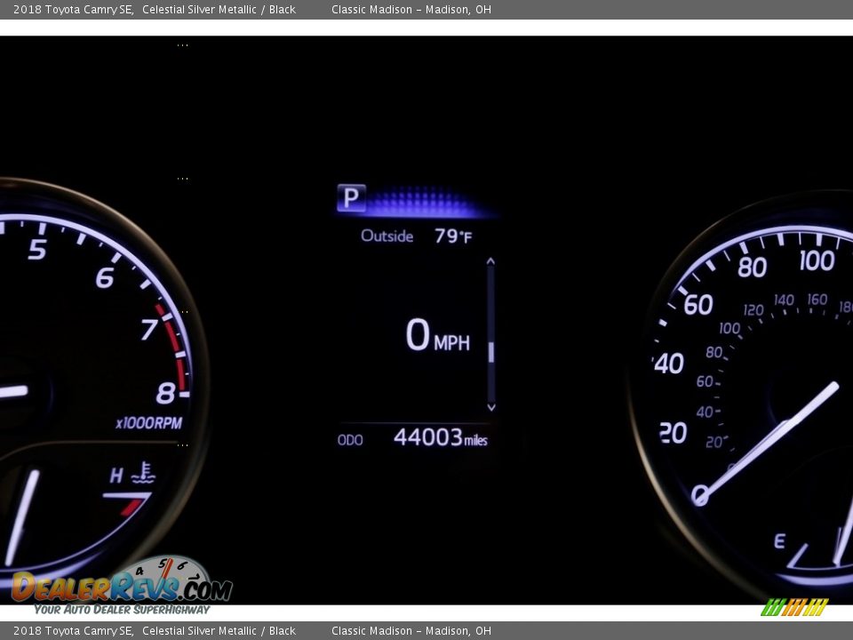 2018 Toyota Camry SE Celestial Silver Metallic / Black Photo #8