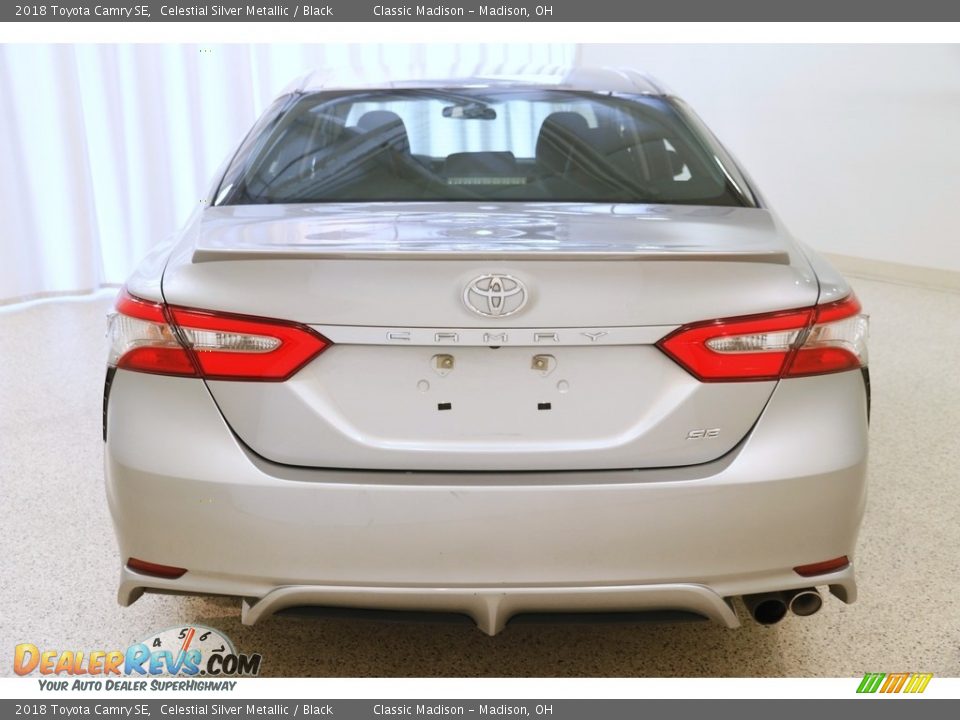 2018 Toyota Camry SE Celestial Silver Metallic / Black Photo #20