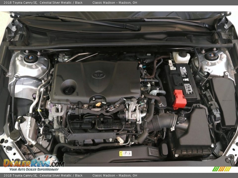 2018 Toyota Camry SE Celestial Silver Metallic / Black Photo #21