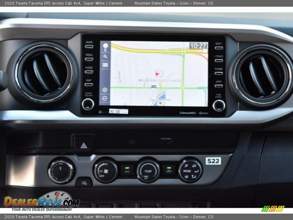 2020 Toyota Tacoma SR5 Access Cab 4x4 Super White / Cement Photo #8