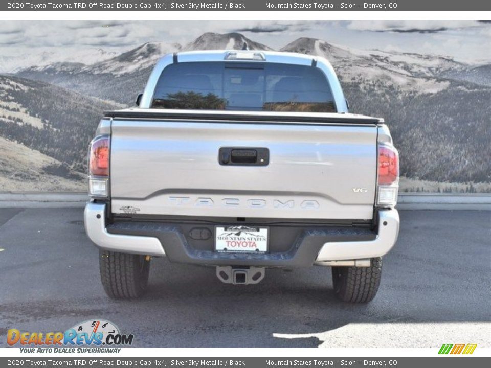 2020 Toyota Tacoma TRD Off Road Double Cab 4x4 Silver Sky Metallic / Black Photo #4