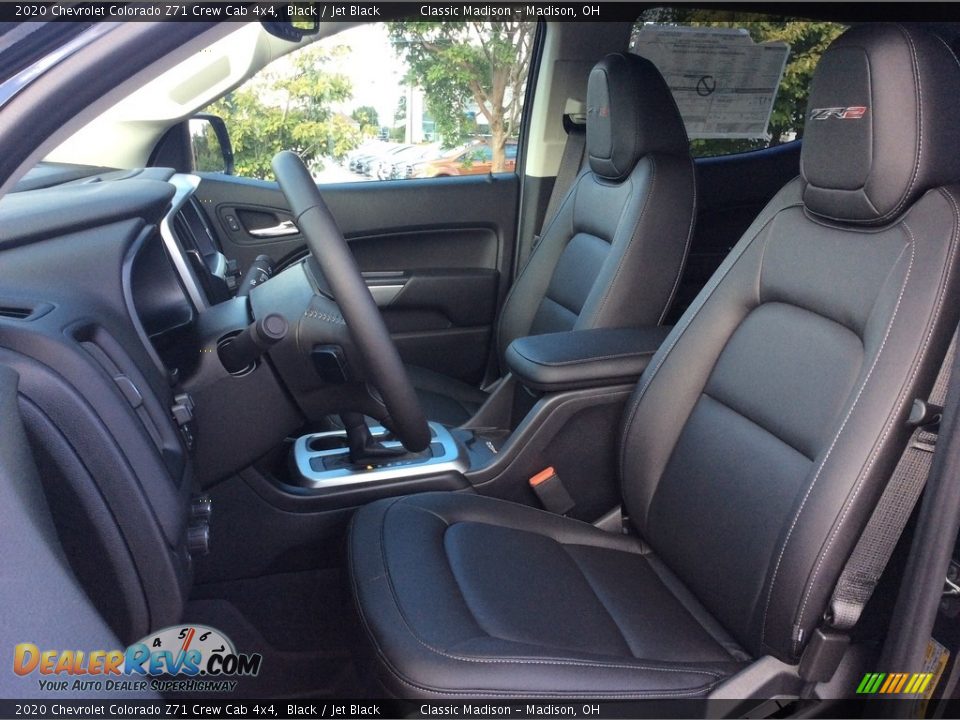2020 Chevrolet Colorado Z71 Crew Cab 4x4 Black / Jet Black Photo #2