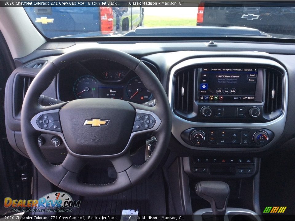 2020 Chevrolet Colorado Z71 Crew Cab 4x4 Black / Jet Black Photo #3