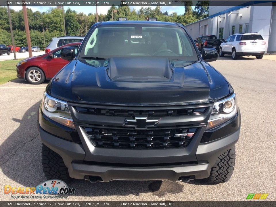 2020 Chevrolet Colorado Z71 Crew Cab 4x4 Black / Jet Black Photo #4