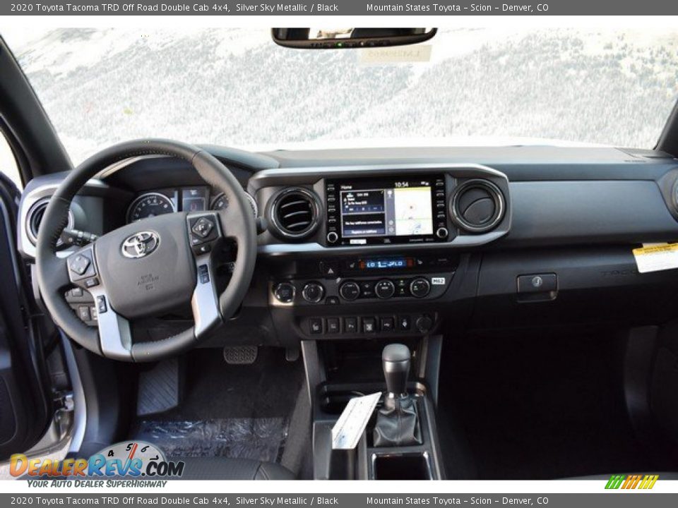 Dashboard of 2020 Toyota Tacoma TRD Off Road Double Cab 4x4 Photo #7