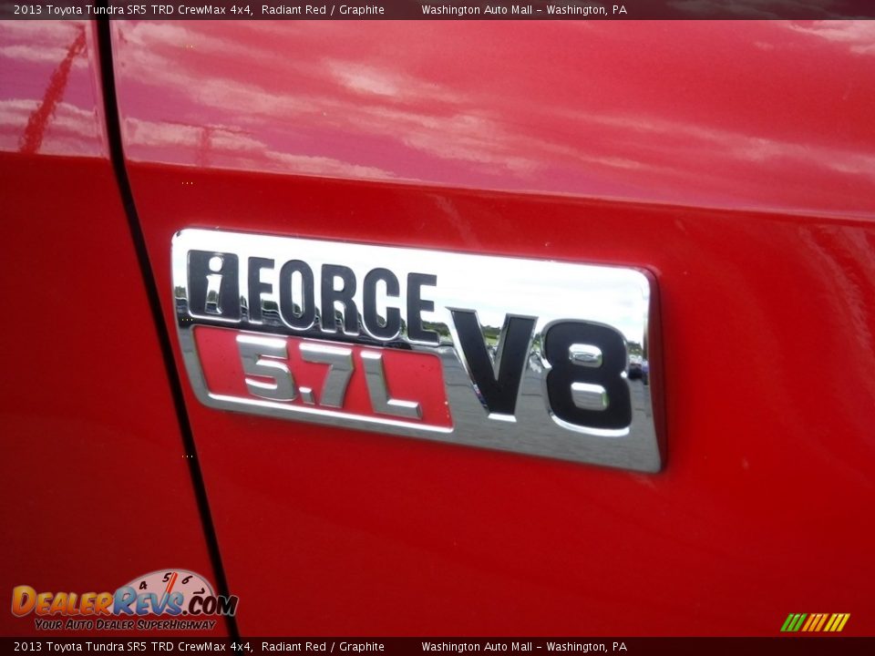 2013 Toyota Tundra SR5 TRD CrewMax 4x4 Radiant Red / Graphite Photo #5