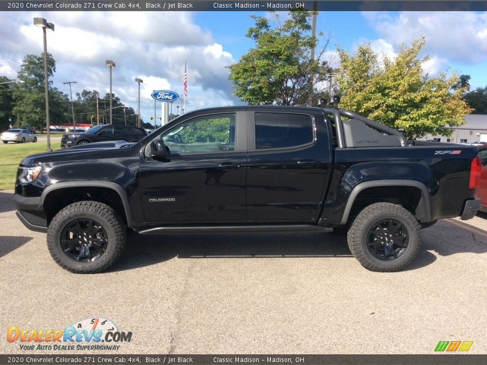 Black 2020 Chevrolet Colorado Z71 Crew Cab 4x4 Photo #6