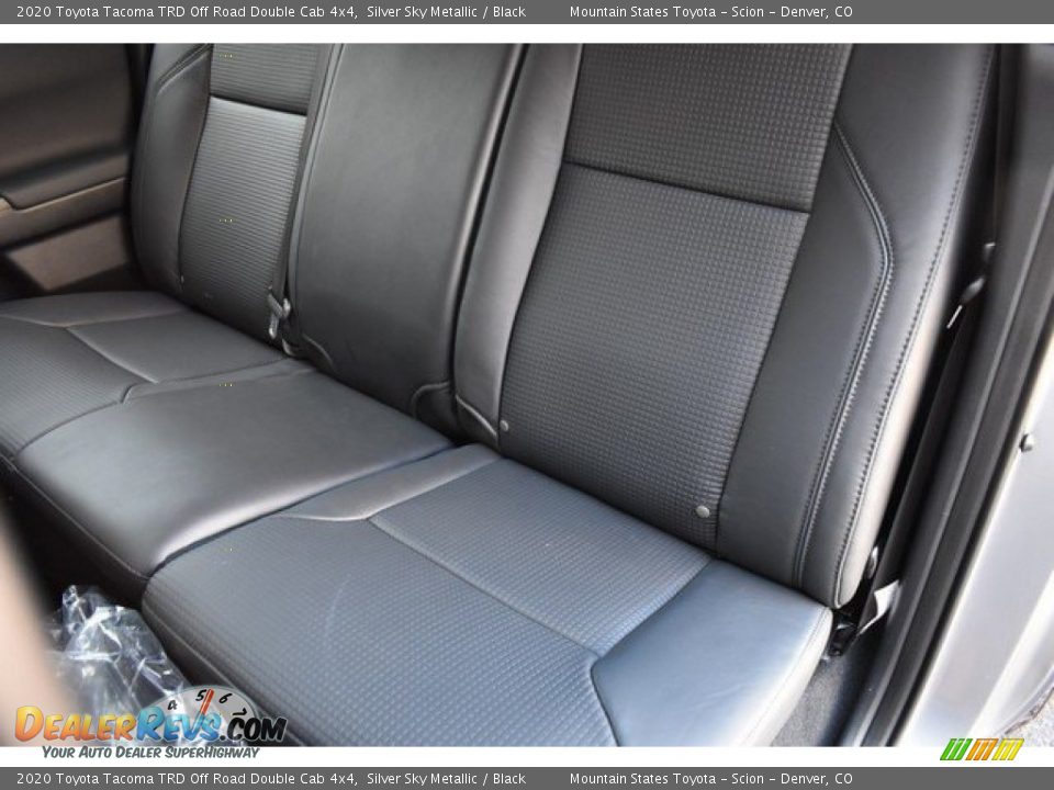 Rear Seat of 2020 Toyota Tacoma TRD Off Road Double Cab 4x4 Photo #10