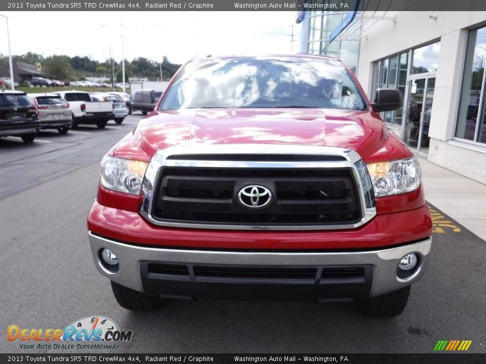 2013 Toyota Tundra SR5 TRD CrewMax 4x4 Radiant Red / Graphite Photo #8