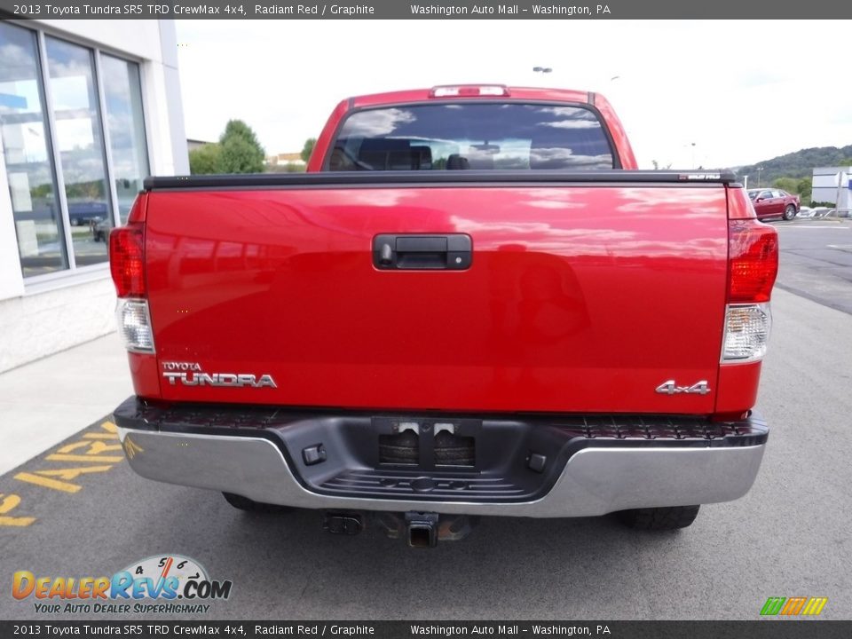 2013 Toyota Tundra SR5 TRD CrewMax 4x4 Radiant Red / Graphite Photo #11