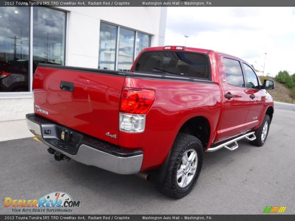 2013 Toyota Tundra SR5 TRD CrewMax 4x4 Radiant Red / Graphite Photo #12