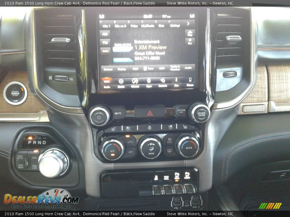 2019 Ram 1500 Long Horn Crew Cab 4x4 Delmonico Red Pearl / Black/New Saddle Photo #22