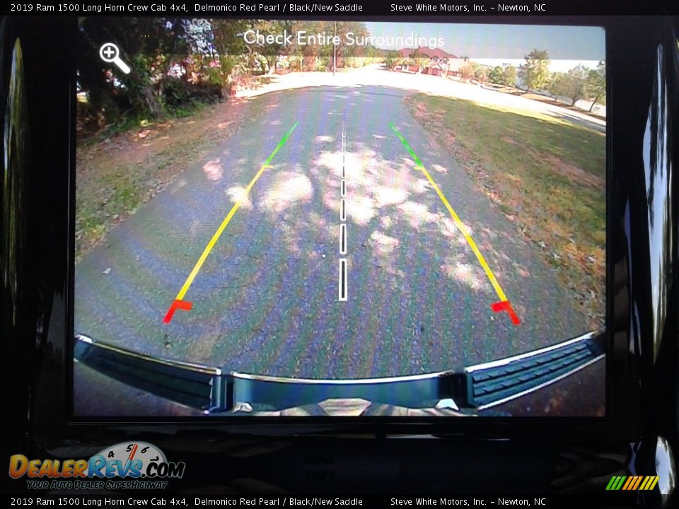 2019 Ram 1500 Long Horn Crew Cab 4x4 Delmonico Red Pearl / Black/New Saddle Photo #24