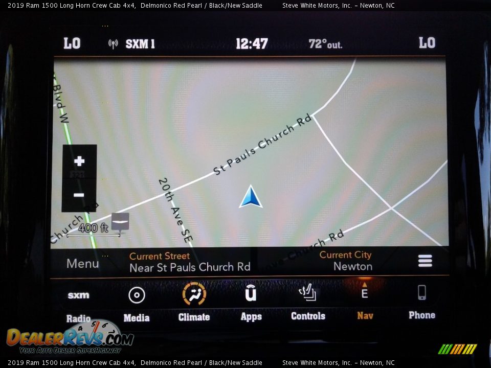 2019 Ram 1500 Long Horn Crew Cab 4x4 Delmonico Red Pearl / Black/New Saddle Photo #26