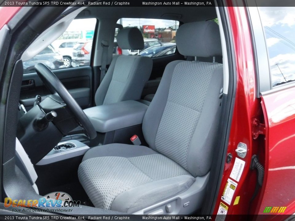 2013 Toyota Tundra SR5 TRD CrewMax 4x4 Radiant Red / Graphite Photo #18