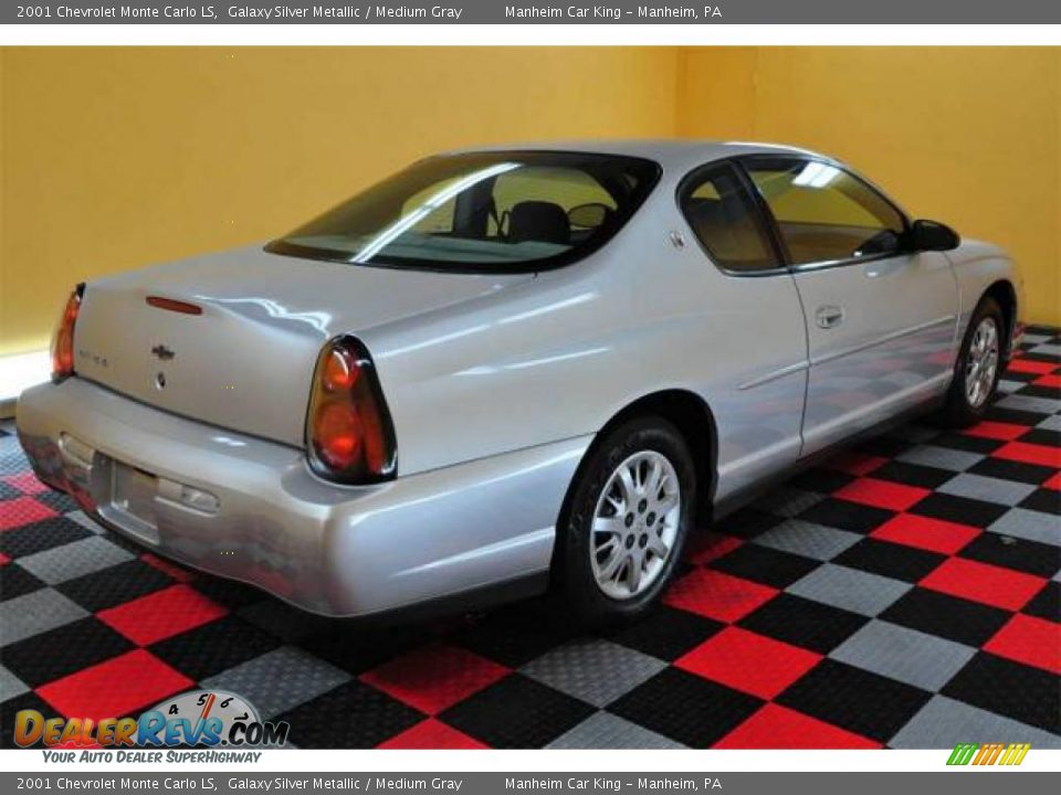 2001 Chevrolet Monte Carlo Ls Galaxy Silver Metallic Medium Gray Photo 6 Dealerrevs Com