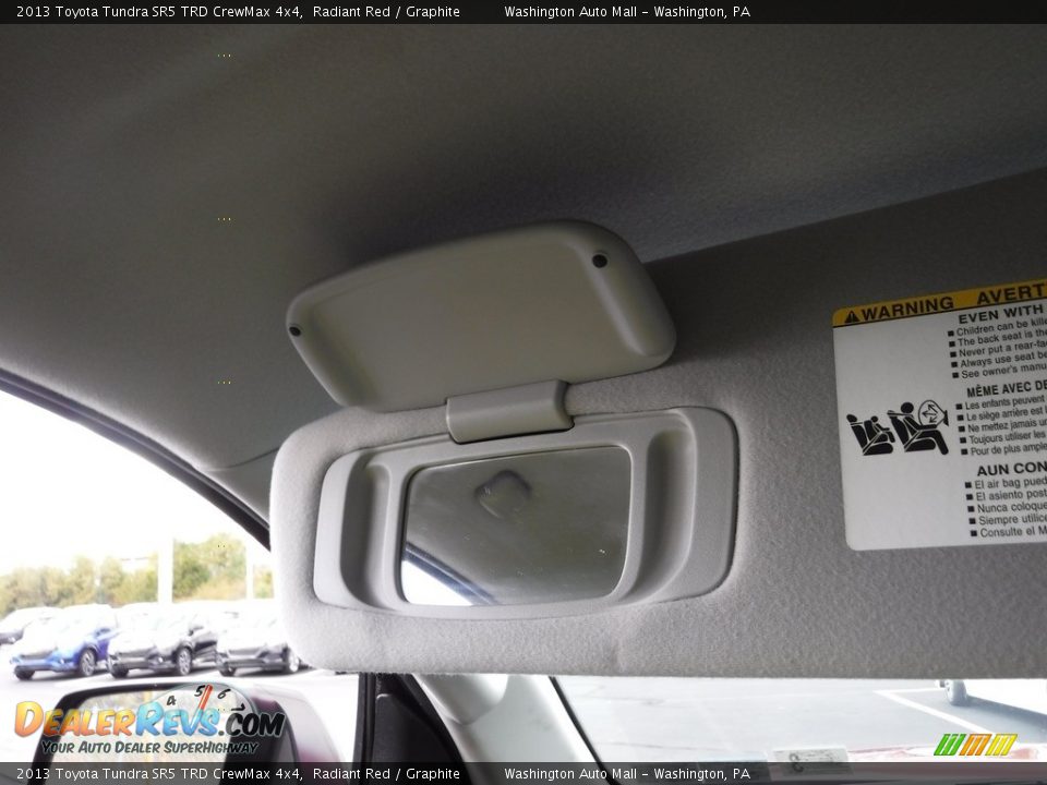 2013 Toyota Tundra SR5 TRD CrewMax 4x4 Radiant Red / Graphite Photo #29