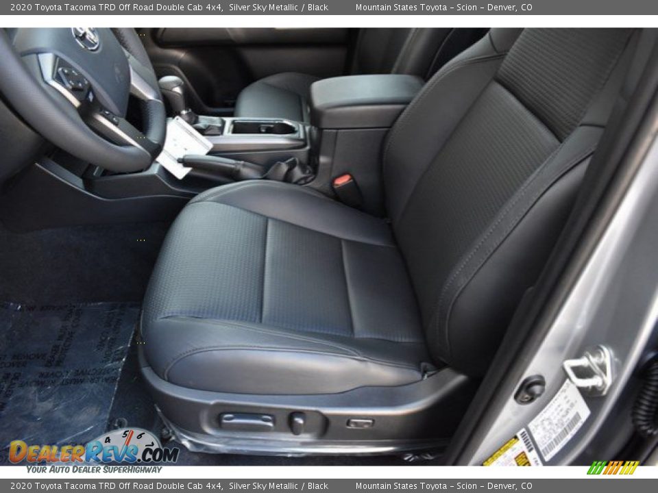 2020 Toyota Tacoma TRD Off Road Double Cab 4x4 Silver Sky Metallic / Black Photo #6