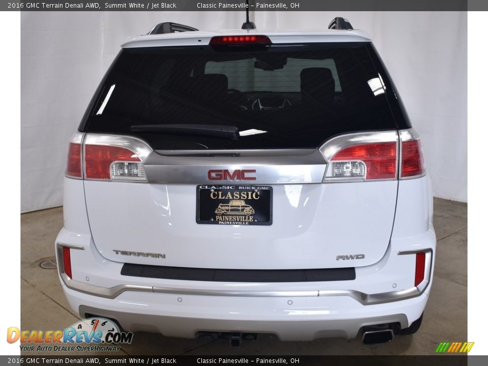 2016 GMC Terrain Denali AWD Summit White / Jet Black Photo #3