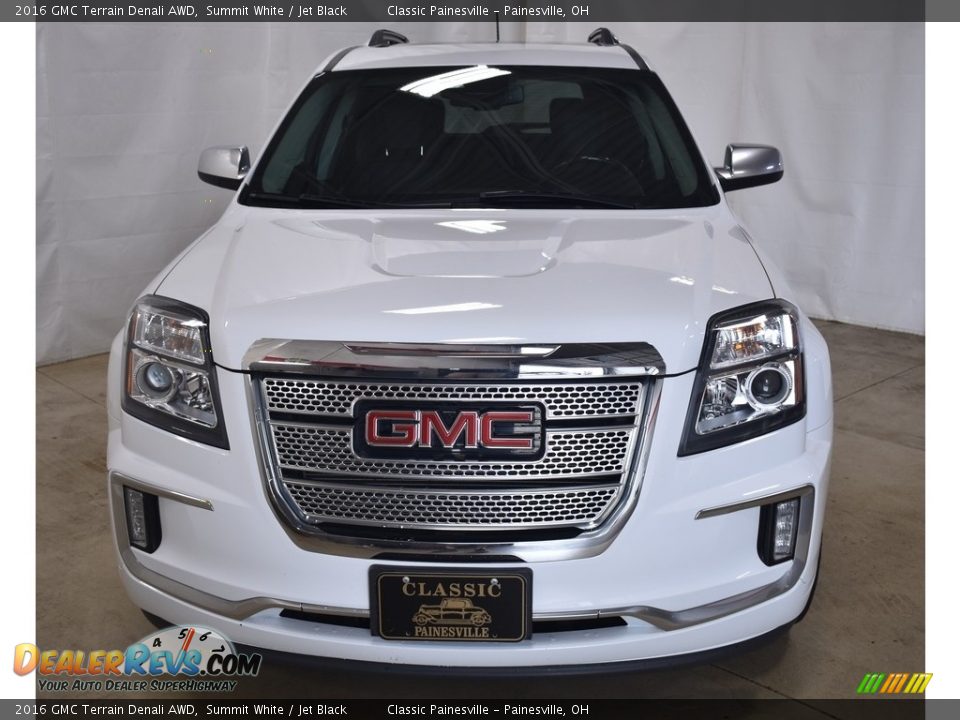 2016 GMC Terrain Denali AWD Summit White / Jet Black Photo #4