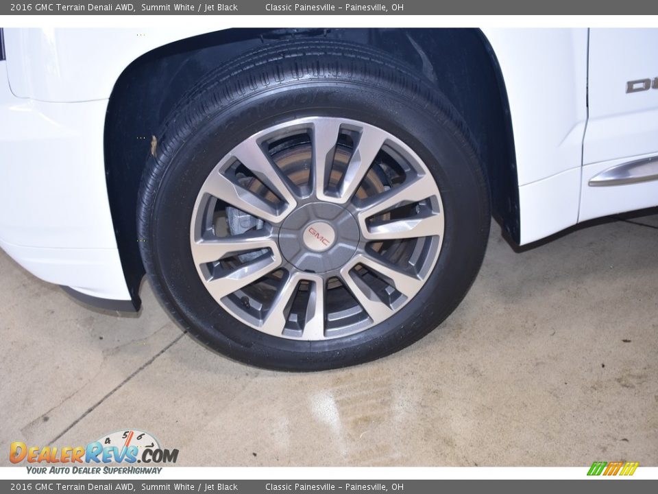 2016 GMC Terrain Denali AWD Summit White / Jet Black Photo #5