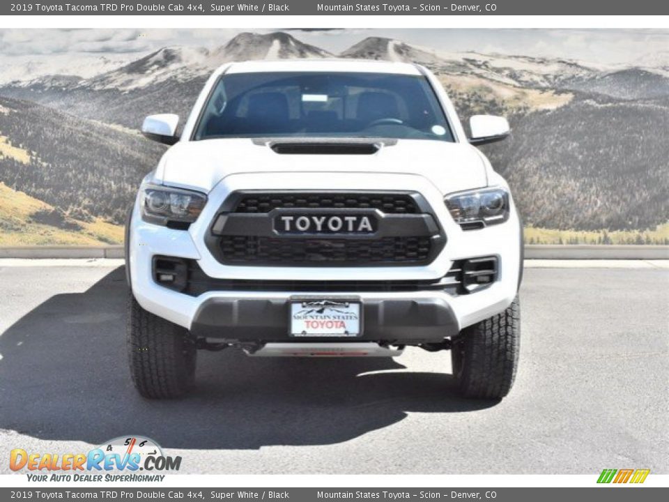 2019 Toyota Tacoma TRD Pro Double Cab 4x4 Super White / Black Photo #2