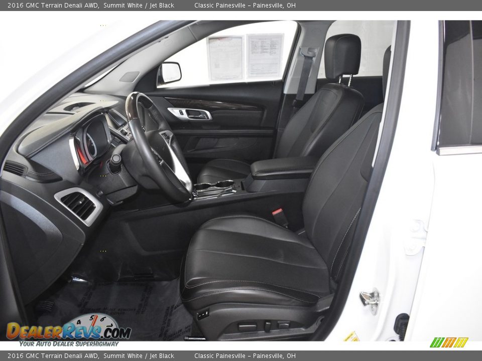 2016 GMC Terrain Denali AWD Summit White / Jet Black Photo #8